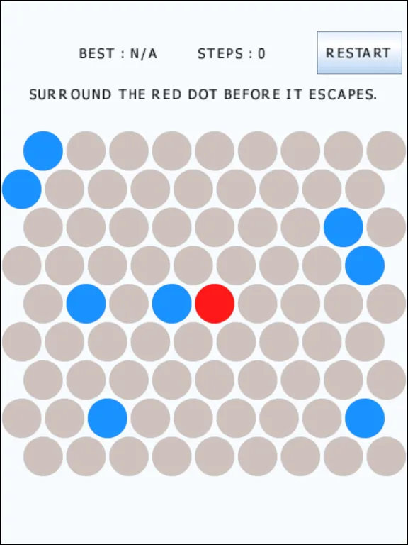 ภาพหน้าจอของ Dot Trap iPad 