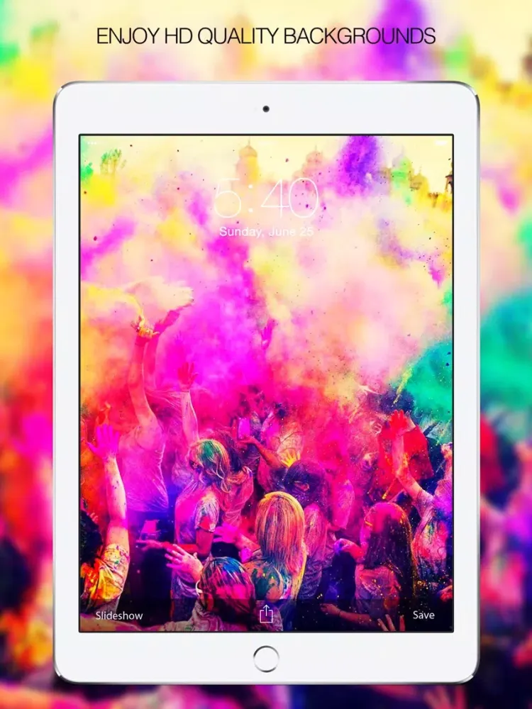 Capturas de pantalla de Happy Holi – Holi Wallpapers & Holi Images iPad 
