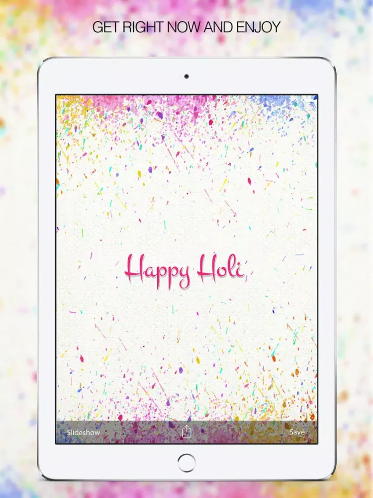 Capturas de pantalla de Happy Holi – Holi Wallpapers & Holi Images iPad 