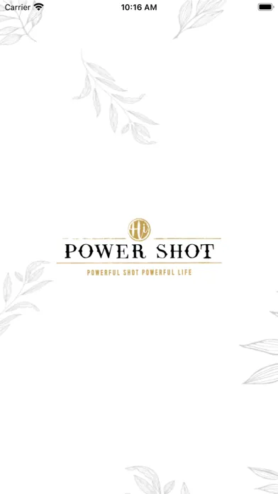 Capturas de tela do Powershot
