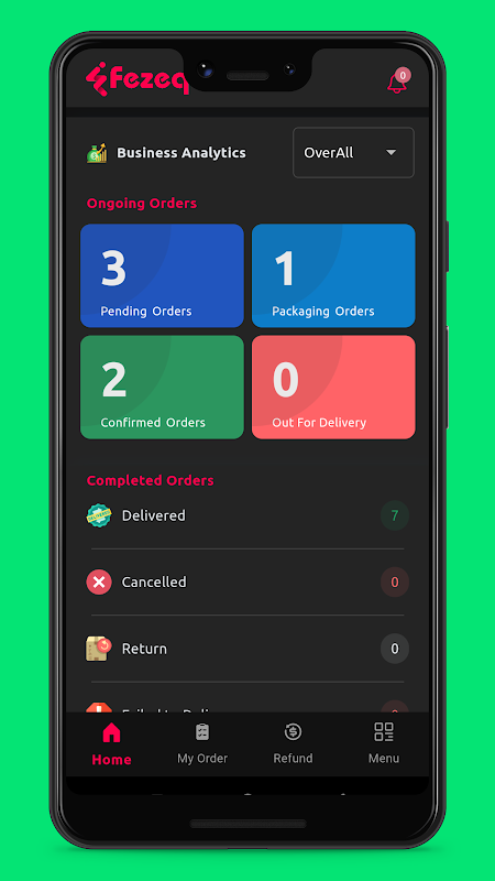 Fezeq Vendor Screenshots