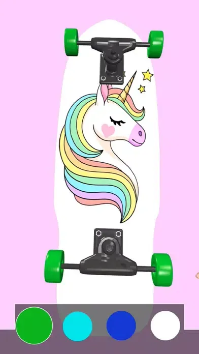 Captures d'écran de DIY Skateboard 3D