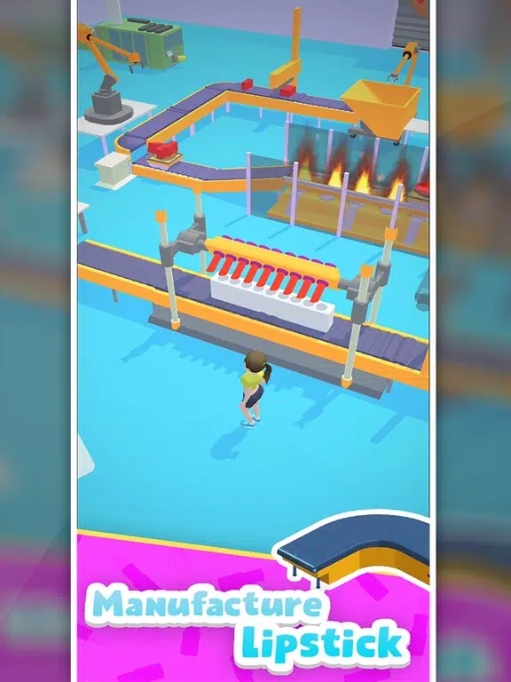 Makeup Factory Tycoon iPad  스크린샷