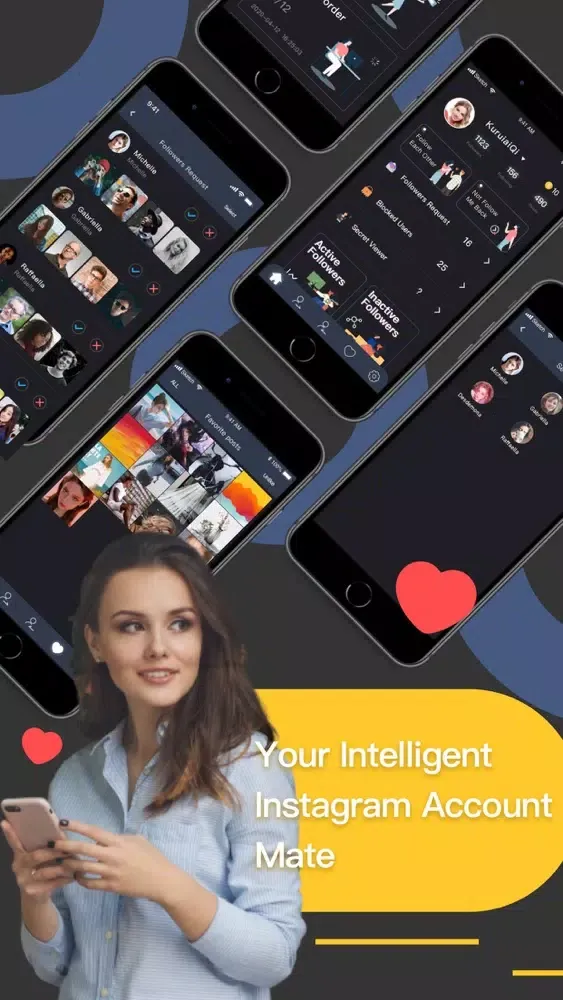 Screenshot di Unfollow for Instagram Insight