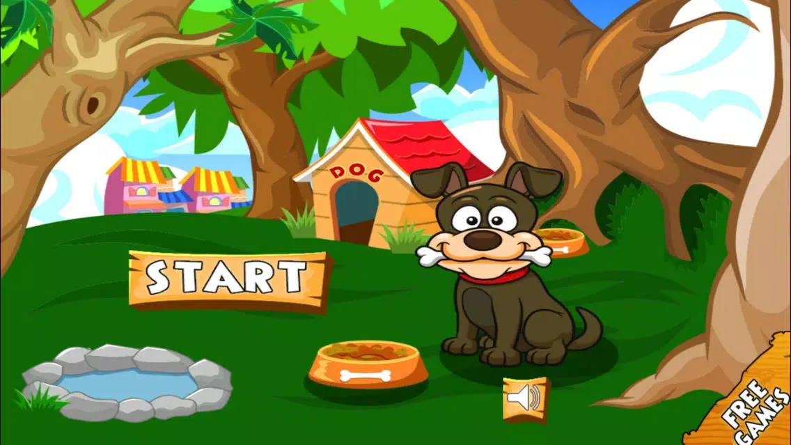 Zrzuty ekranu A Flash Dog in the Park Tasting Bones Around A Fury Lions Free