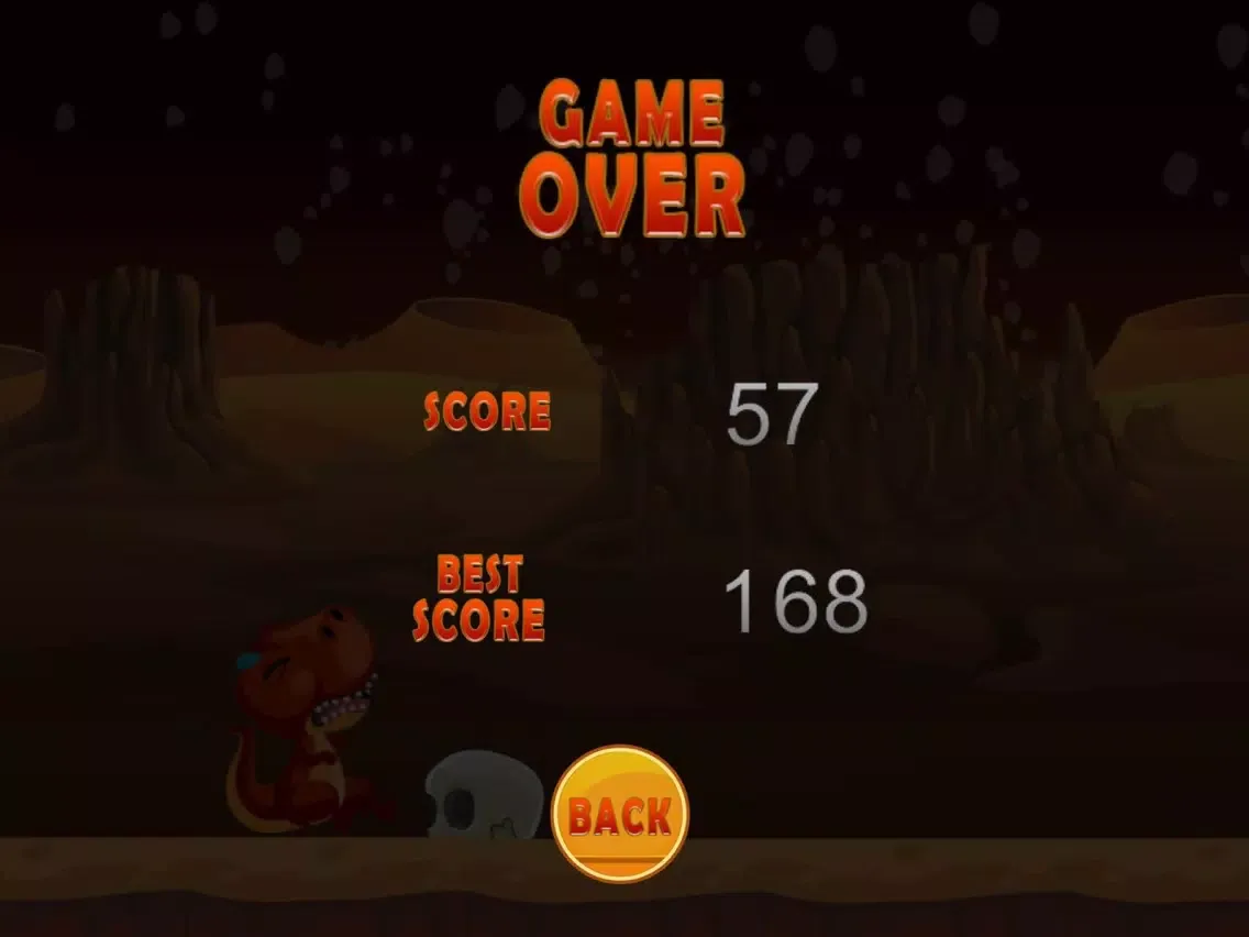 Dino Run Game Free iPad 應用截圖