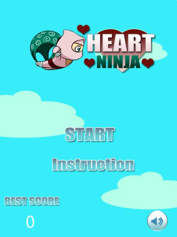 Zrzuty ekranu Heart Ninja Free iPad 