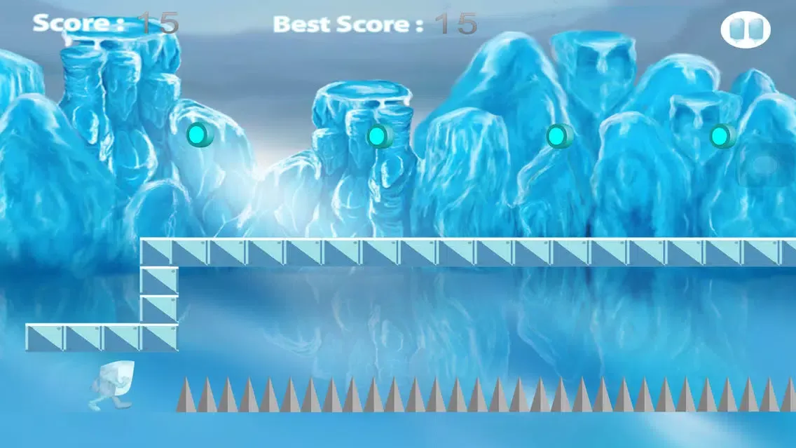 Ảnh chụp màn hình của The Melting Game: Ice Cube and The Evil Snowmen Adventure Free