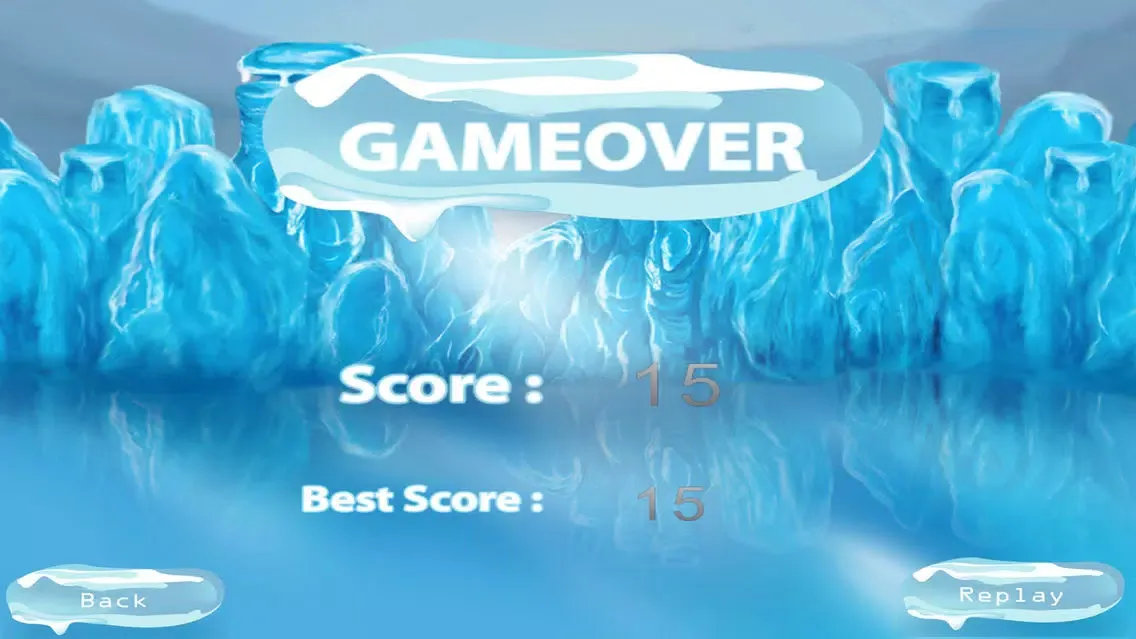 Ảnh chụp màn hình của The Melting Game: Ice Cube and The Evil Snowmen Adventure Free