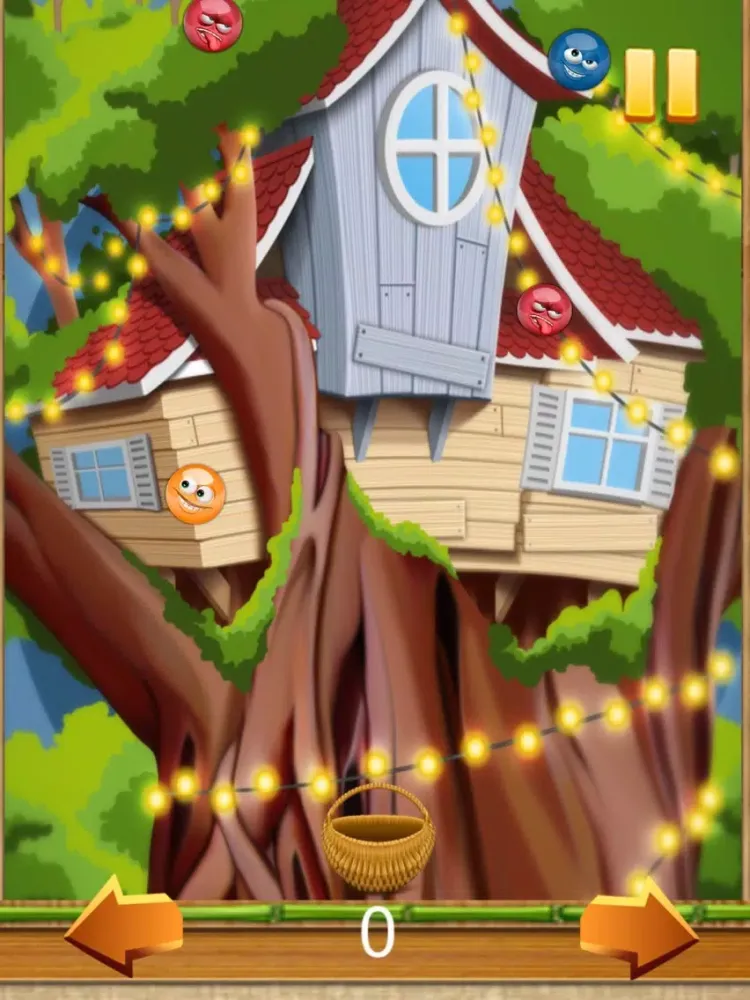 Loopy Fruit Catch Free iPad  Screenshots