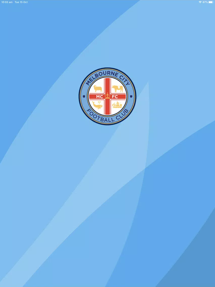 Скриншоты Melbourne City FC Official App iPad 