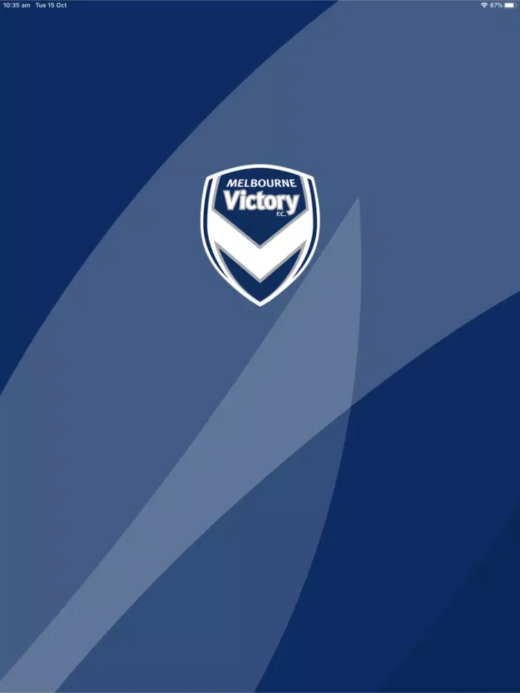 ภาพหน้าจอของ Melbourne Victory Official App iPad 