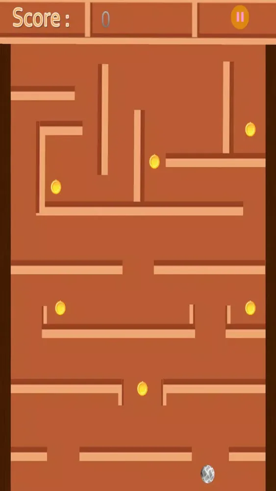 Capturas de tela do Rolly Ball Maze Adventure Pro