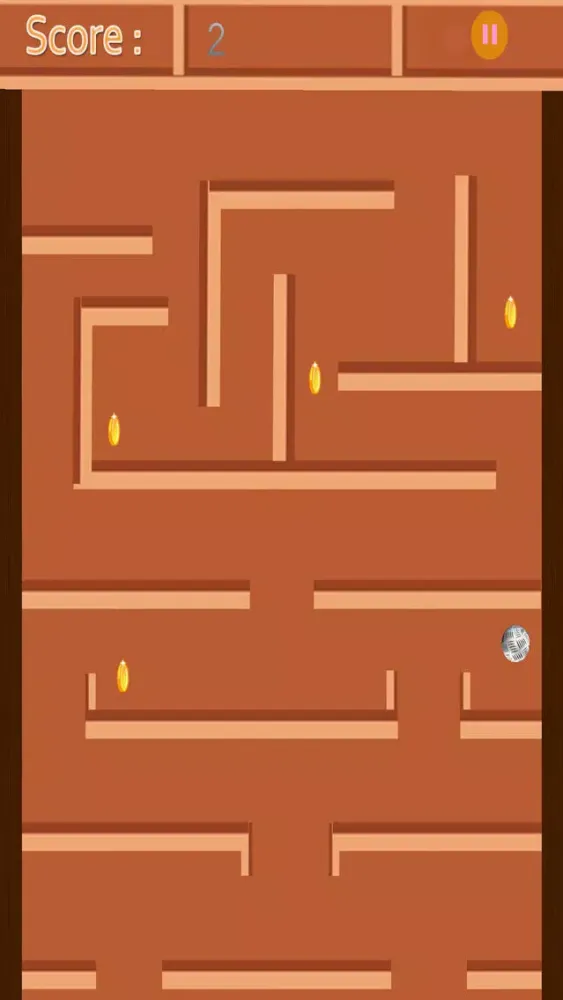 Capturas de tela do Rolly Ball Maze Adventure Pro