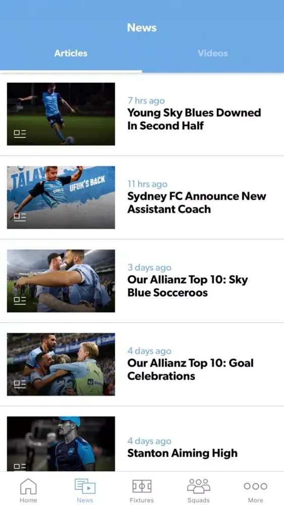 Sydney FC Official App应用截图