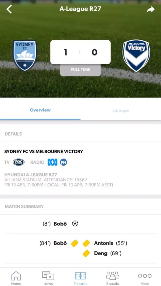 Sydney FC Official App应用截图