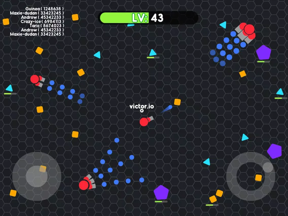 Zrzuty ekranu Tank.IO War - Online multiplayer games iPad 