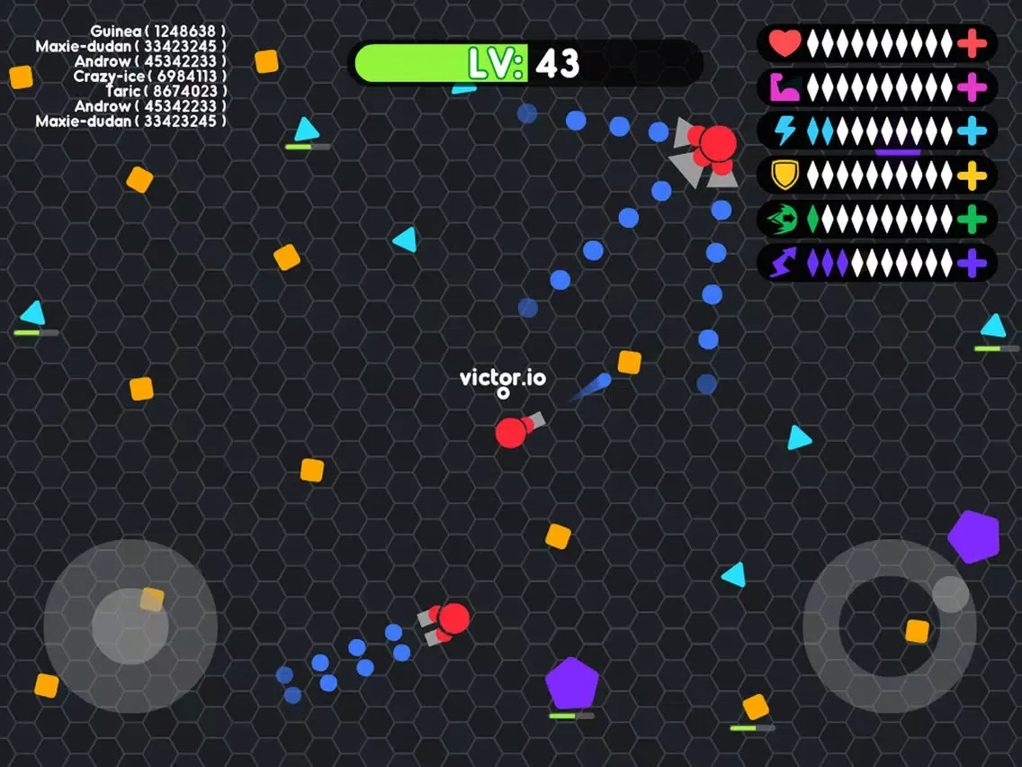 Zrzuty ekranu Tank.IO War - Online multiplayer games iPad 
