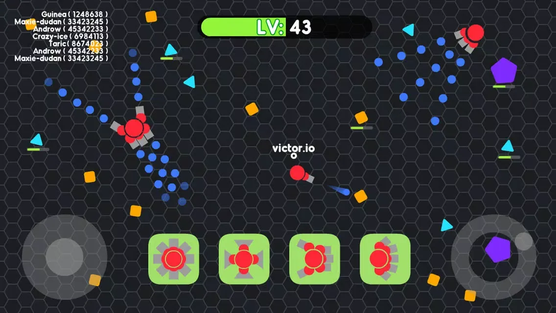 Zrzuty ekranu Tank.IO War - Online multiplayer games