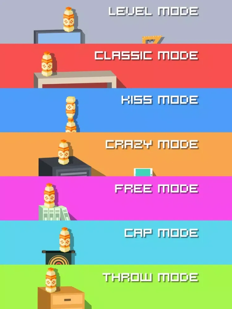 Screenshot di Bottle King: Hardest Flip Bottle Game iPad 