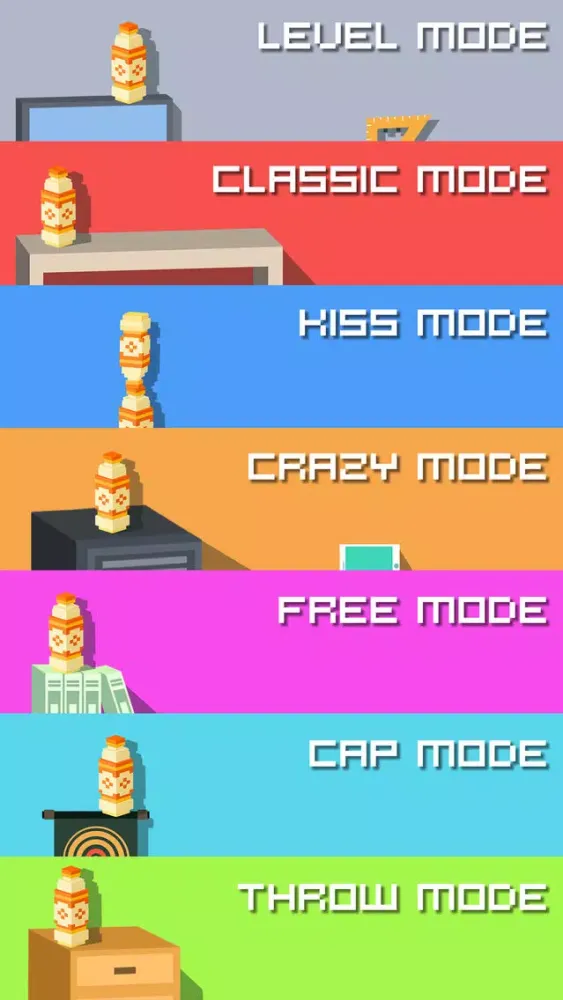 Screenshot di Bottle King: Hardest Flip Bottle Game