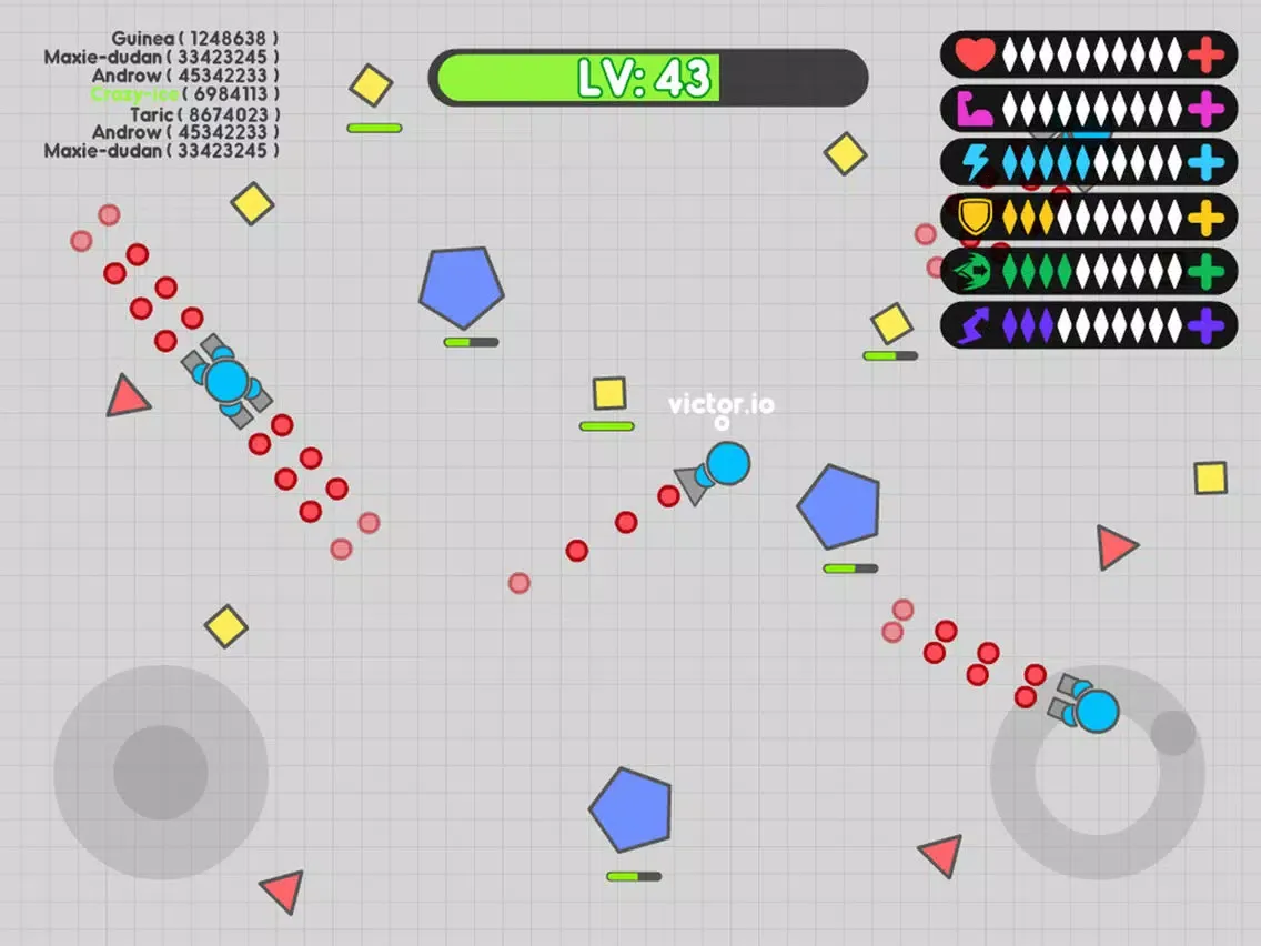 Tank.io War - Multiplayer Mobile Online Games iPad  Screenshots