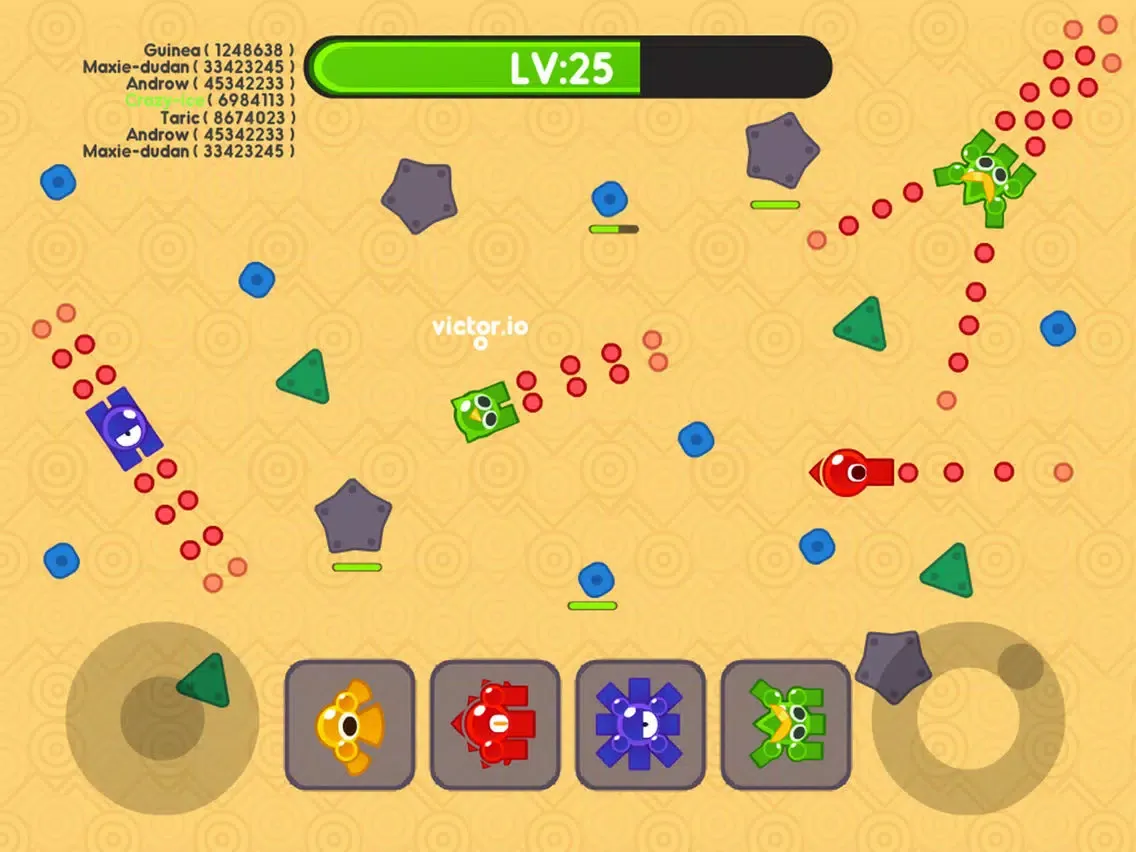 Tank.io War - Multiplayer Mobile Online Games iPad  Screenshots