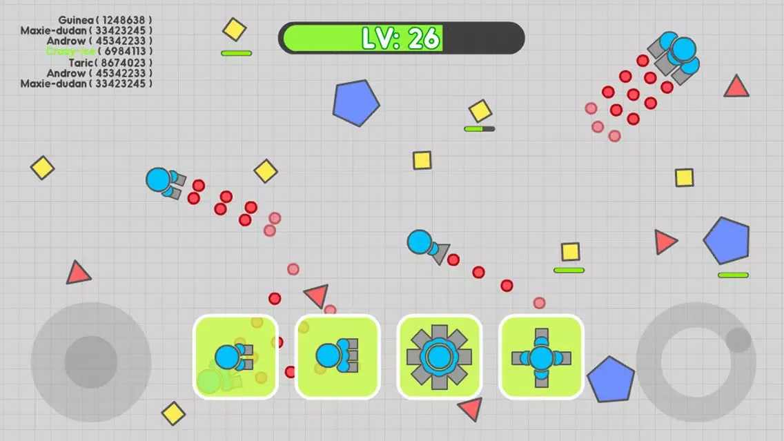 Tank.io War - Multiplayer Mobile Online Games Screenshots
