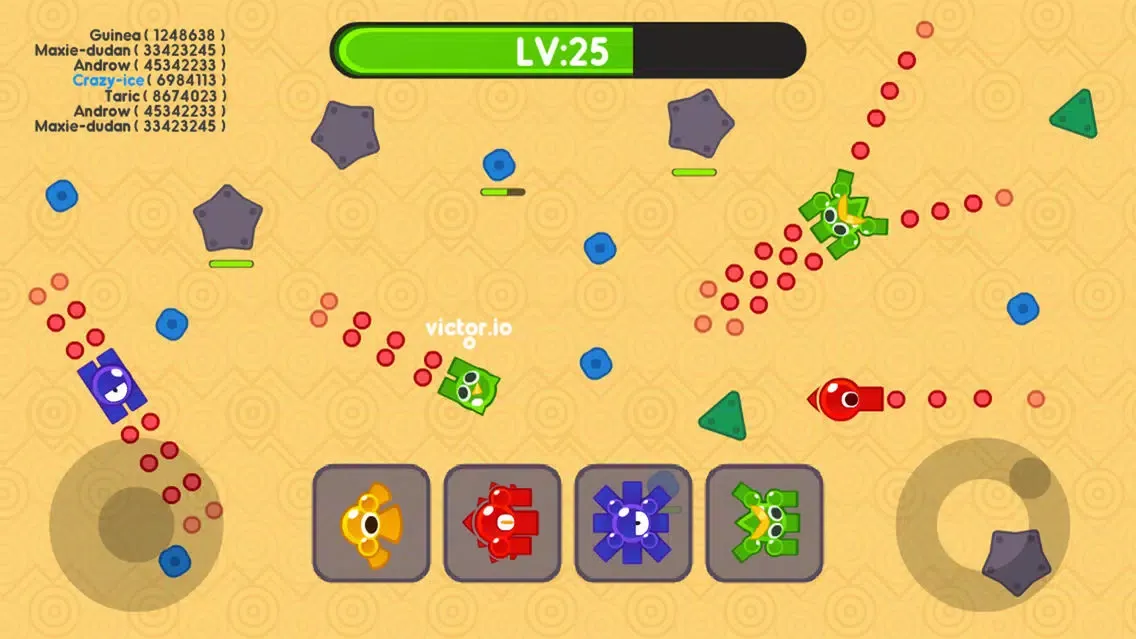 Tank.io War - Multiplayer Mobile Online Games Screenshots