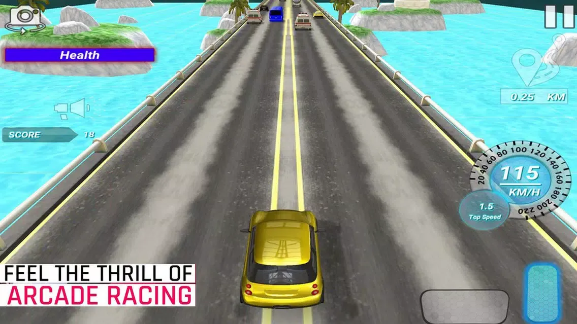X Fast Racing Highway City स्क्रीनशॉट