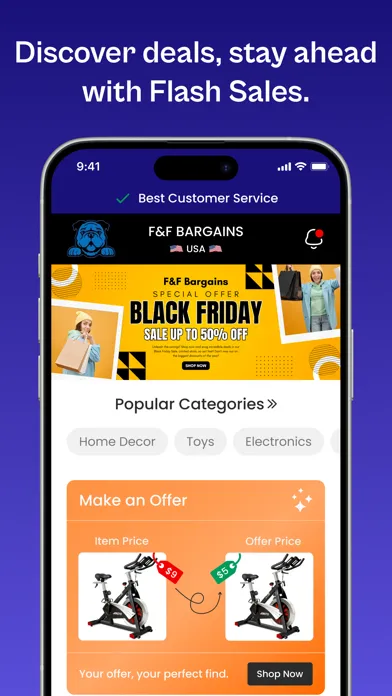 F&F Bargains : Shopping deals স্ক্রিনশট