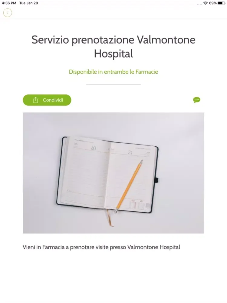 Farmacie di Ferentino iPad  سکرین شاٹس