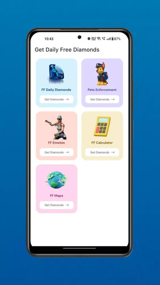 Get Daily Diamond - FFF Guide Screenshots