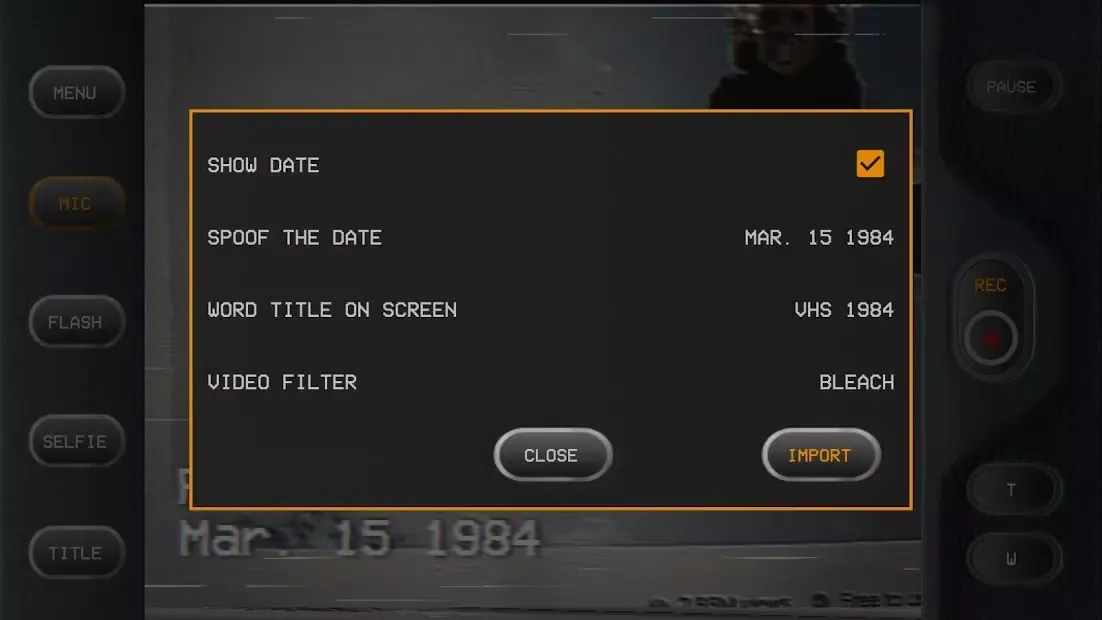 VHS 1984 Screenshots