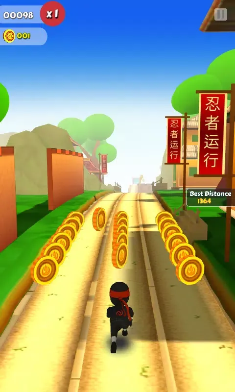 Ninja Runner 3D Screenshots