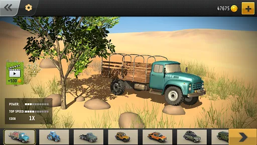 Tangkapan skrin Offroad Madness
