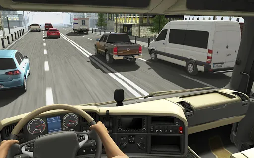 Tangkapan layar Truck Racer