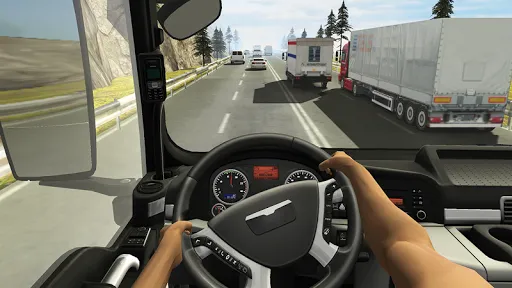 Tangkapan layar Truck Racer