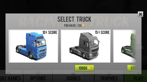 Tangkapan layar Truck Racer