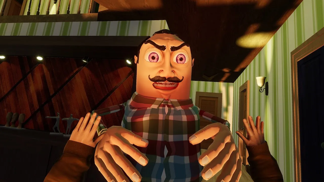 ภาพหน้าจอของ Hello Crazy Neighbor Game 3D
