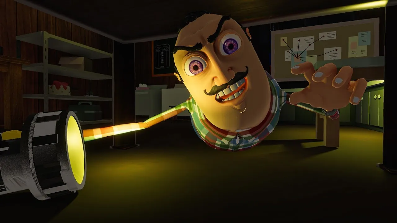 ภาพหน้าจอของ Hello Crazy Neighbor Game 3D