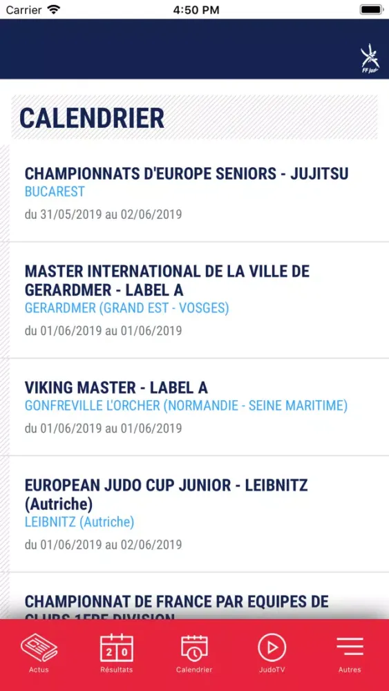 تصاویر FF Judo