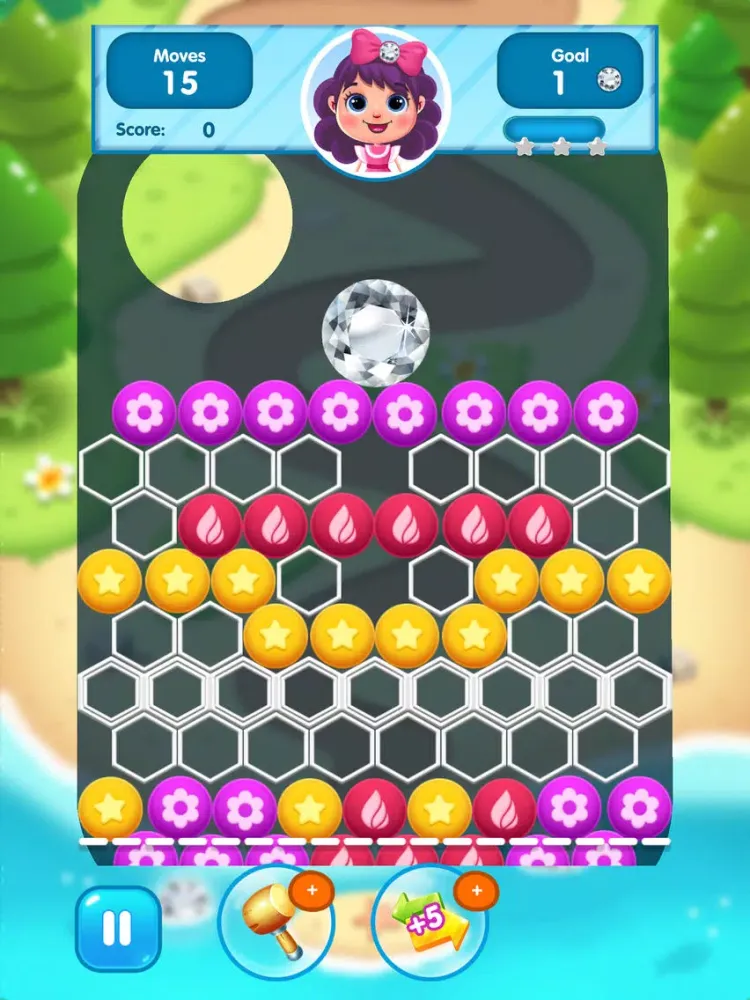 Capturas de tela do Boo Ball iPad 