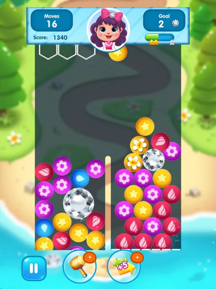 Capturas de tela do Boo Ball iPad 