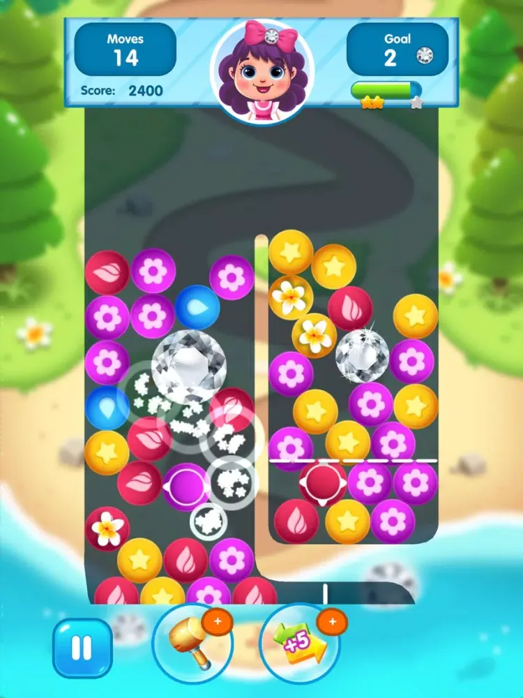 Capturas de tela do Boo Ball iPad 