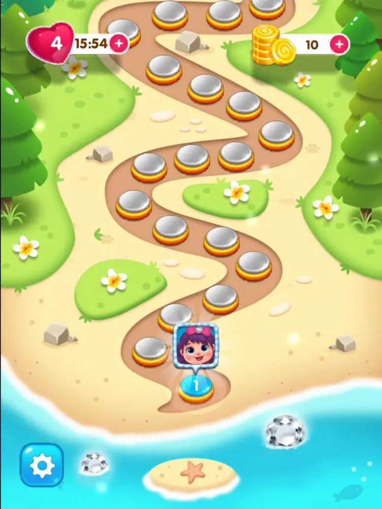 Capturas de tela do Boo Ball iPad 