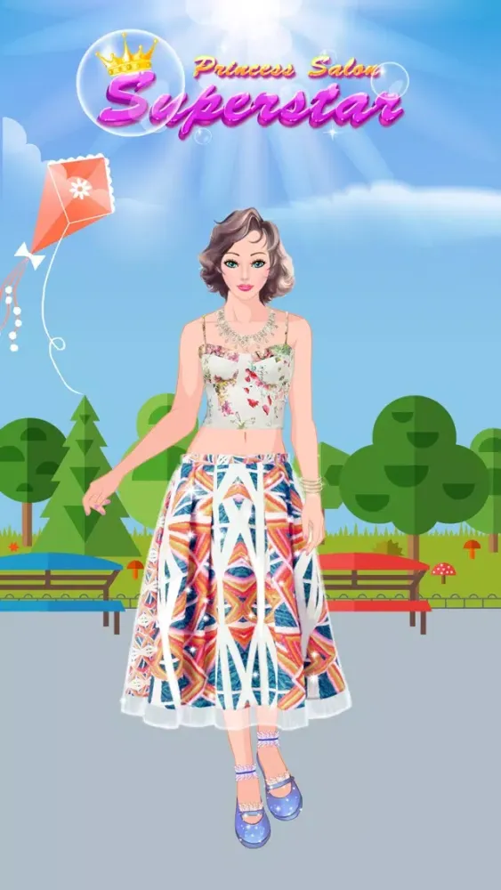 Tangkapan layar Girls Dress Up - games for girls!