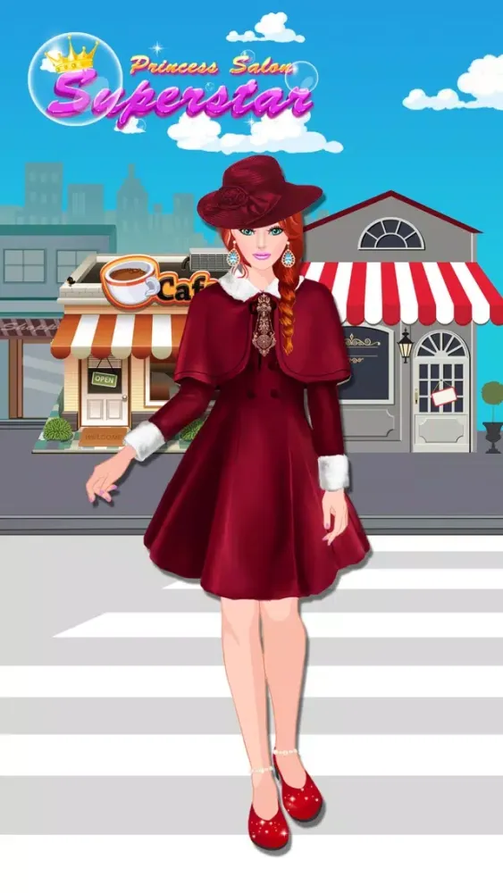 Tangkapan layar Girls Dress Up - games for girls!