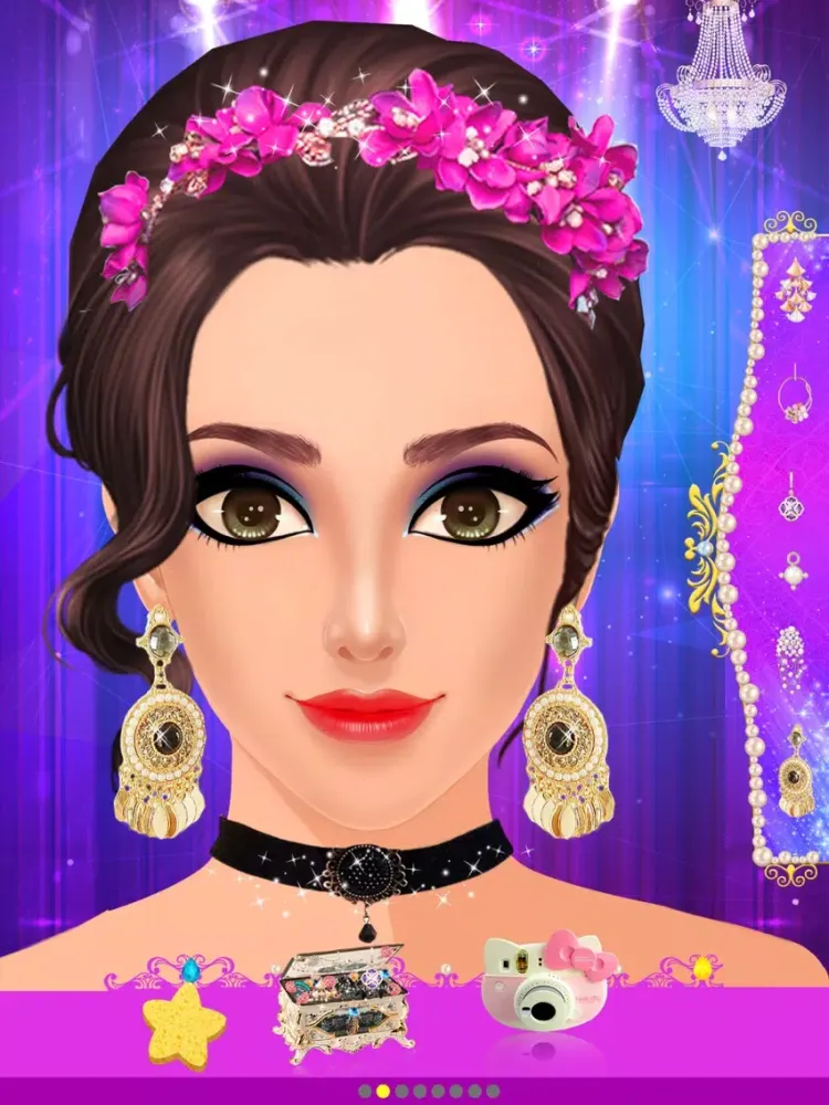Tangkapan layar Makeup Girls - Wedding Dress Up & Make Up Games iPad 