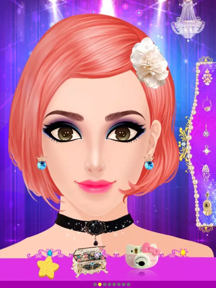 Tangkapan layar Makeup Girls - Wedding Dress Up & Make Up Games iPad 